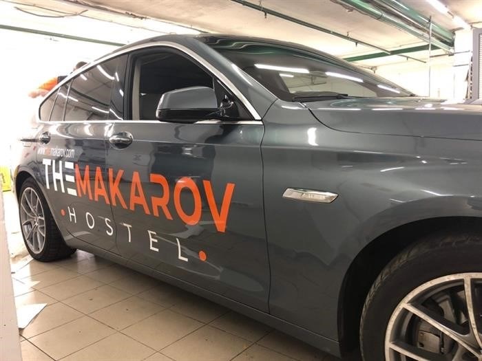 Реклама кузова на автомобилях BMW GT