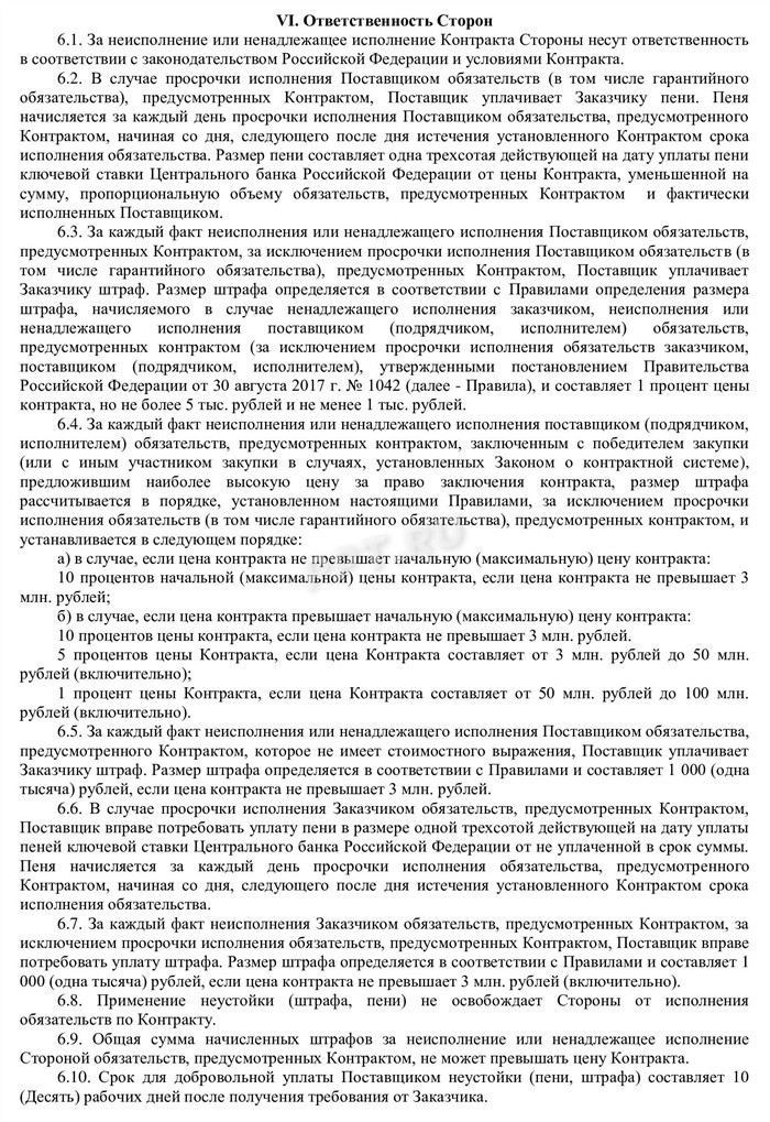 Типы штрафных санкций в контрактах и их особенности